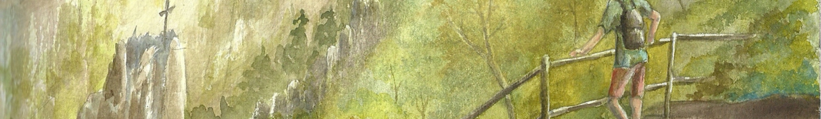 Steinhage, Aquarell-Thale